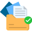 Quick access to patient documents and forms icon.